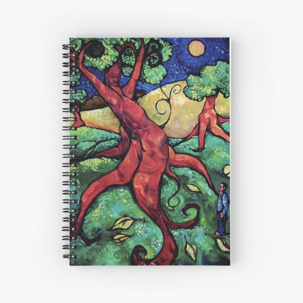 "Tree Dream" by Chad Elliott Spiral Notebook