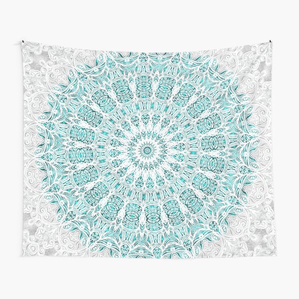 A Glittering Mandala Tapestry