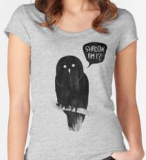 Shadow Am I? Women's Fitted Scoop T-Shirt