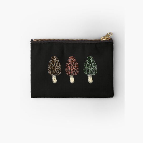 Item preview, Morels Trio funny vintage mushrooms  designed and sold by alenaz.