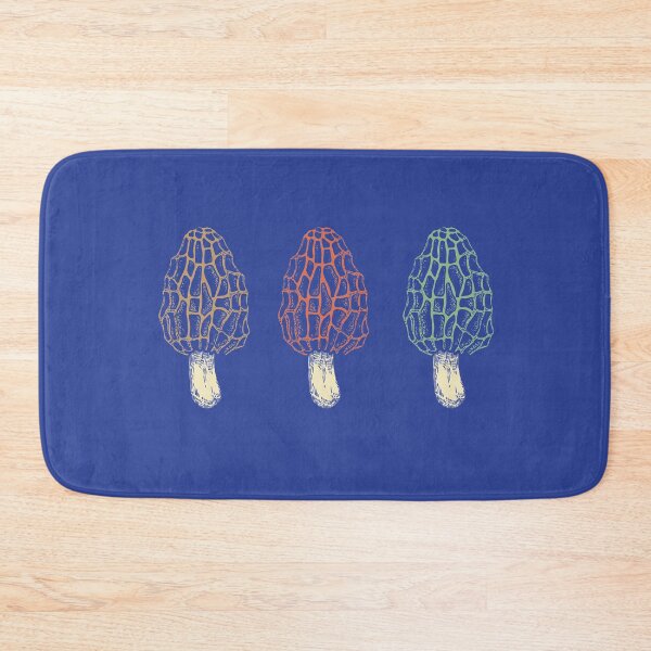 Item preview, Morels Trio funny vintage mushrooms  designed and sold by alenaz.
