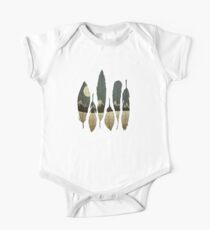 The Birds of Winter One Piece - Short Sleeve