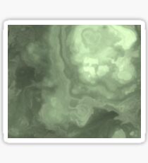 Light Cyan Fluid Sticker