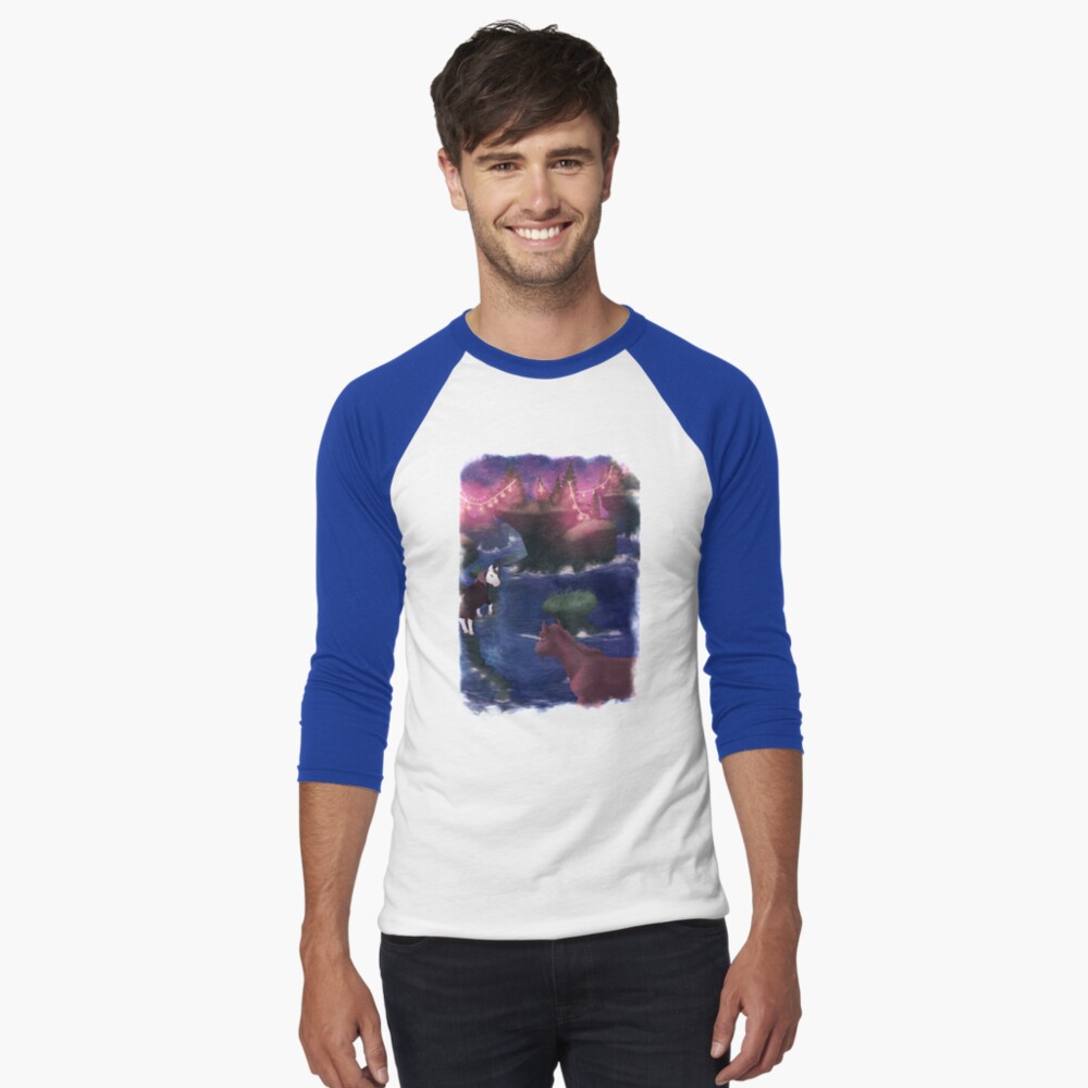 Aperçu de l'œuvre T-shirt baseball manches ¾ créée et vendue par ScotisFr.