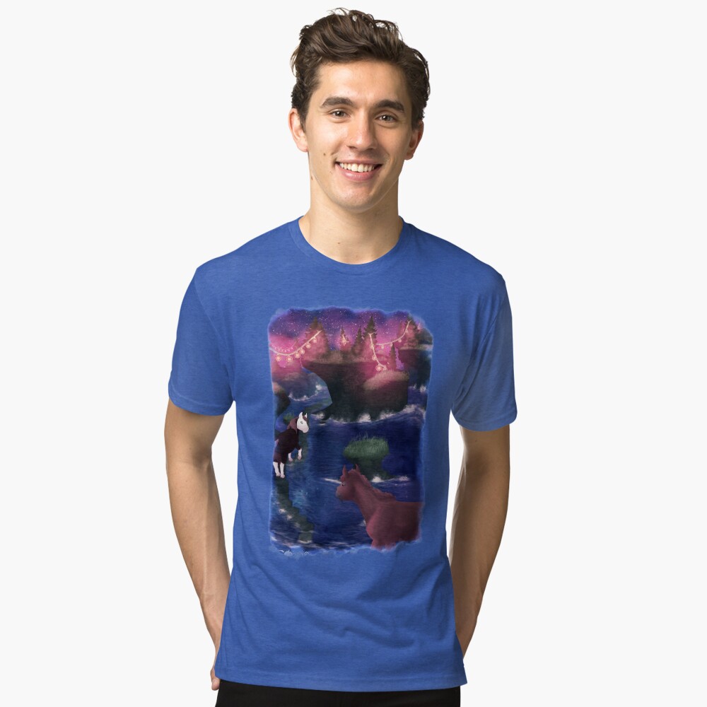 Aperçu de l'œuvre T-shirt chiné créée et vendue par ScotisFr.