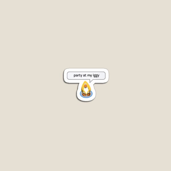 club penguin dancing sticker Magnet