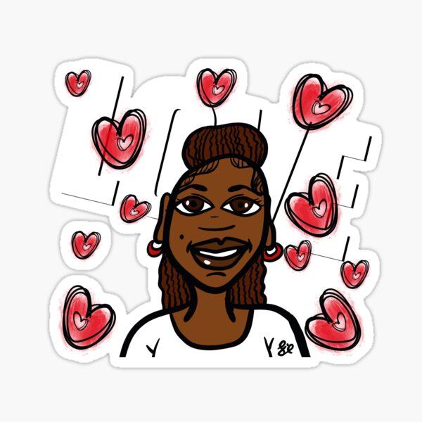 Surrounded by Love 2! Sticker