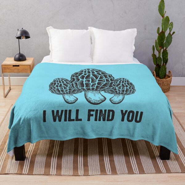 Item preview, I will find you morchella! Funny morel mushrooms design designed and sold by alenaz.