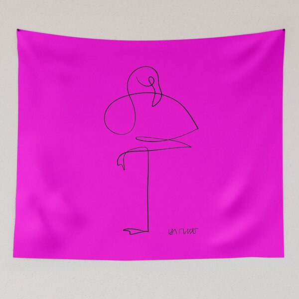 Item preview, Flamingo One Line Art designed and sold by Isa-Miller.