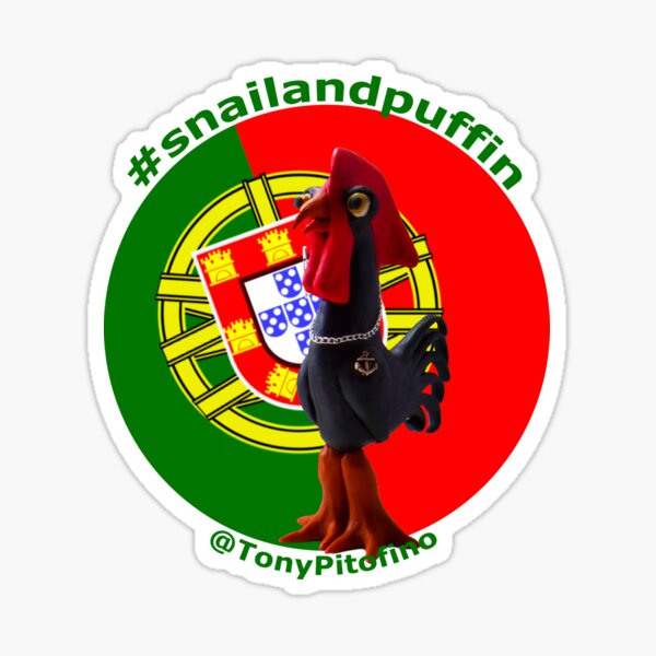 @TonyPitofino goes patriotic with Portuguese flag Sticker