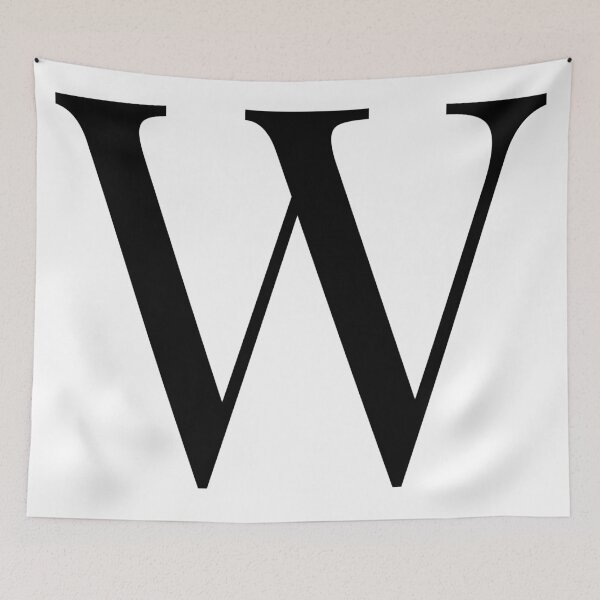 Item preview, Letter W designed and sold by marosharaf.