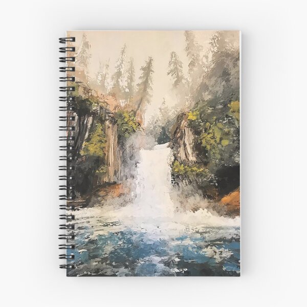 Item preview, Northwestern Waterfall designed and sold by axialdesigns.