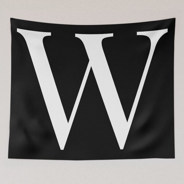 Item preview, Alphabet W designed and sold by marosharaf.
