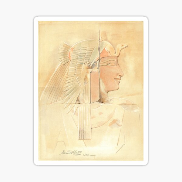 Queen Ahmose by Howard Carter Sticker