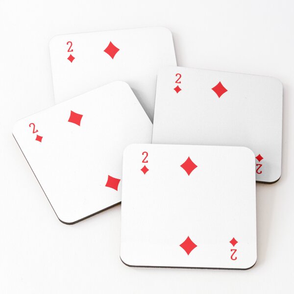 Item preview, Two of Diamonds Classic Card Deck Casino Poker 2 Diamonds designed and sold by fermo.