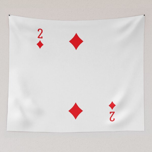 Item preview, Two of Diamonds Classic Card Deck Casino Poker 2 Diamonds designed and sold by fermo.