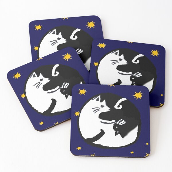 Item preview, Cat Yin Yang designed and sold by PhoeniXDreamer.