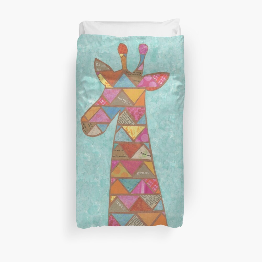 She Stool Tall - Giraffe Duvet Cover