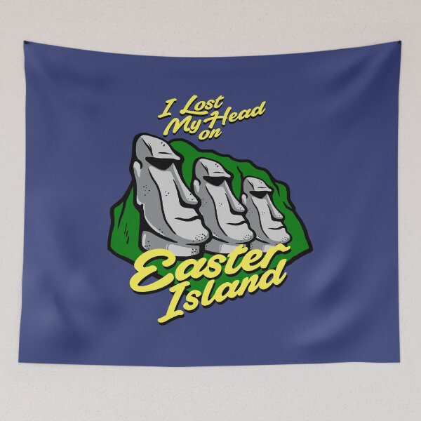 Item preview, I Lost My Head On Easter Island designed and sold by Yipptee Shirts.