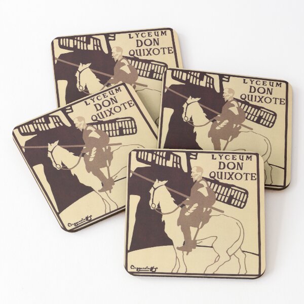 Item preview, Beggarstaffs art Vintage Don Quixote Lyceum Theatre ad designed and sold by aapshop.