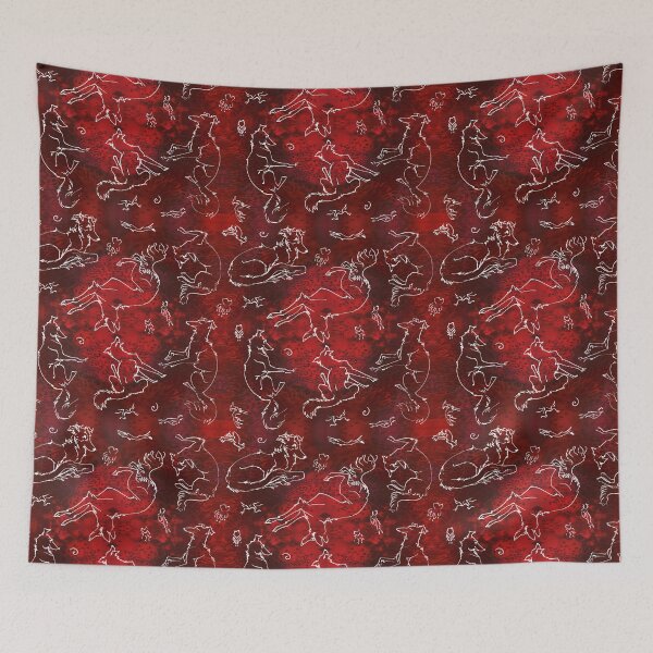 Item preview, Noodle Doodle in Red designed and sold by LauraGarabedian.
