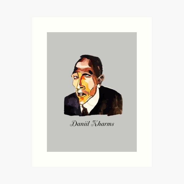 Aperçu de l'œuvre Daniil Kharms - I créée et vendue par BlackLineWhite.