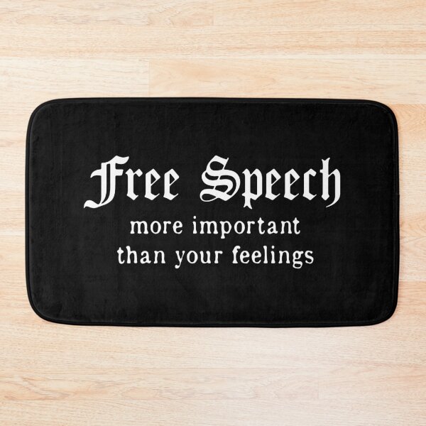 Item preview, Free Speech (White) designed and sold by TheLastStand.