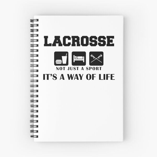 Item preview, Lacrosse "Not Just A Sport - It's A Way Of Life" designed and sold by SportsT-Shirts.