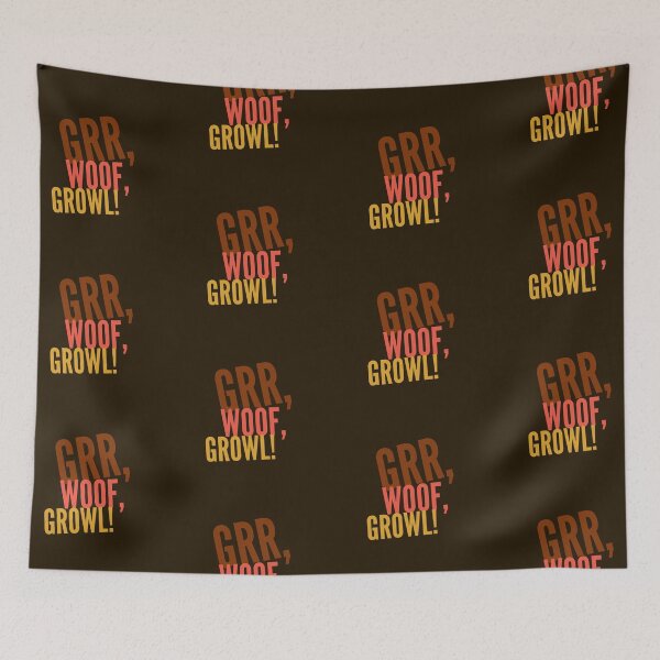 Item preview, Grr, Woof, Growl designed and sold by Jason Lloyd Art.