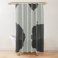 Minimal Blotches Shower Curtain