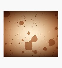 Vignette Blotches Photographic Print