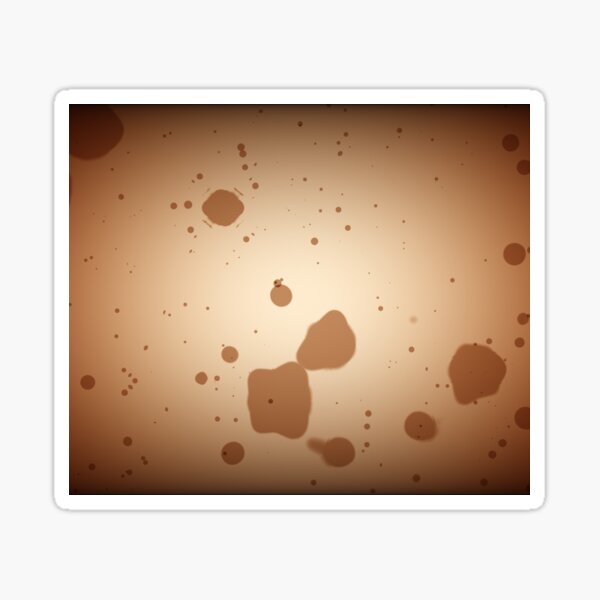 Vignette Blotches Sticker