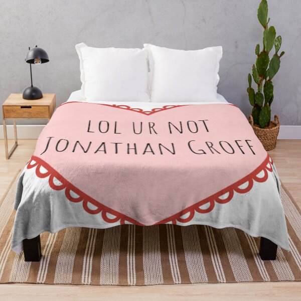 Item preview, lol ur not Jonathan Groff designed and sold by emma0ut.