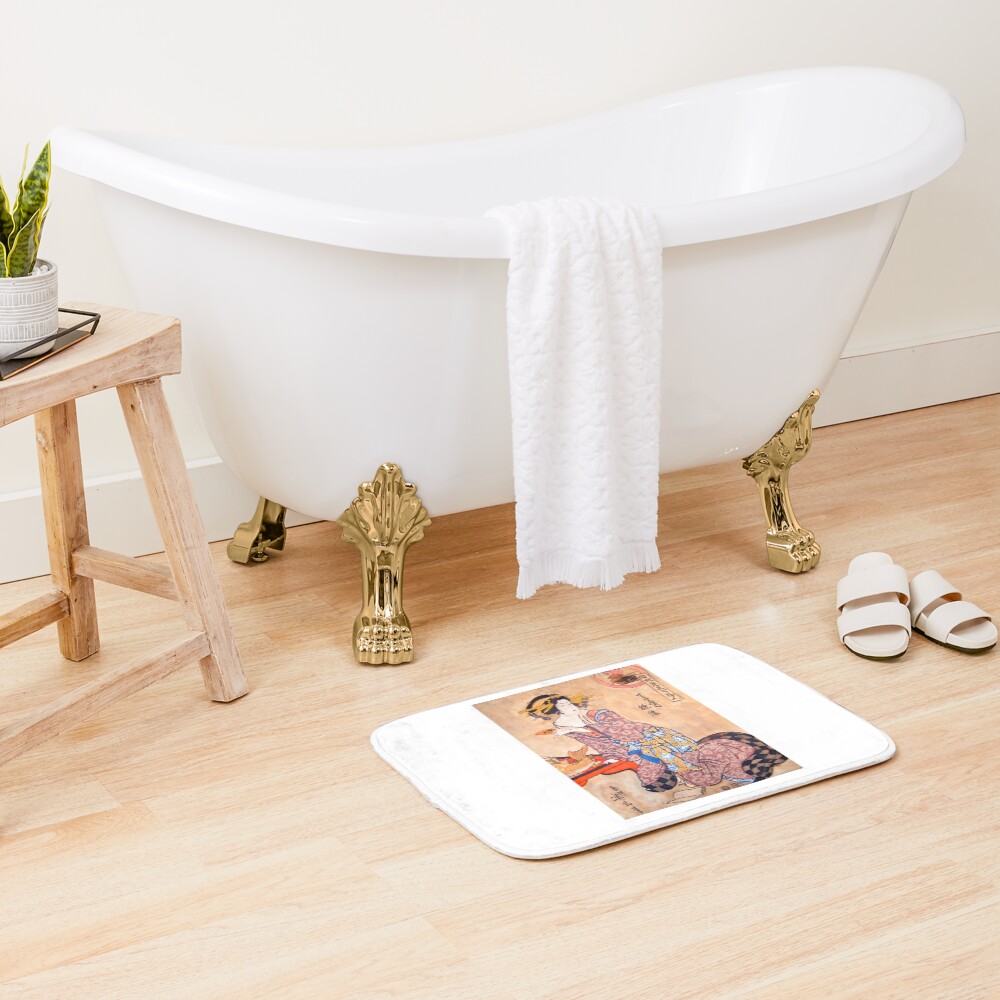 Aperçu de l'œuvre Tapis de bain créée et vendue par donnaroderick.