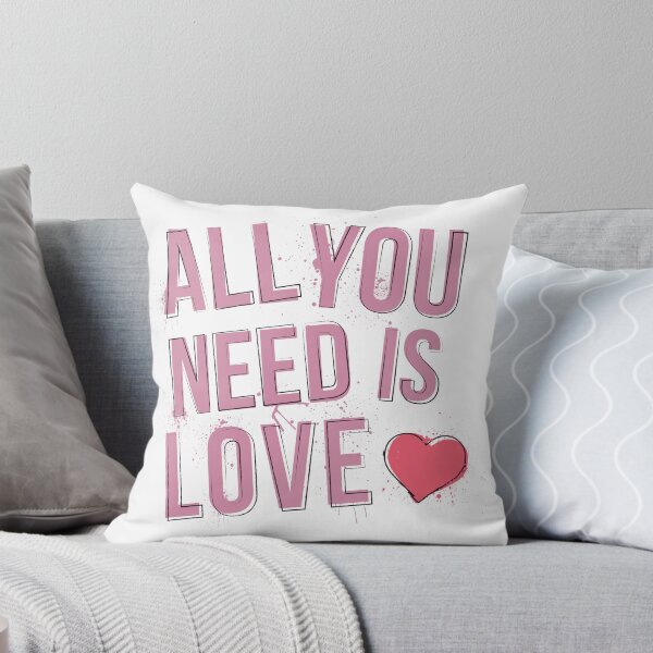 Item preview, All You Need Is Love - Pink designed and sold by littlemissquote.