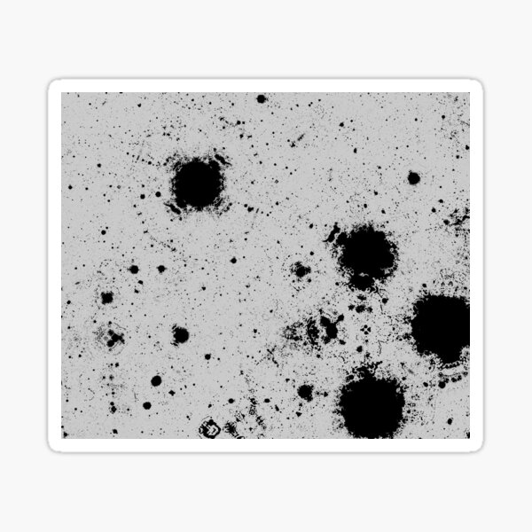 Noisy Blotches Sticker