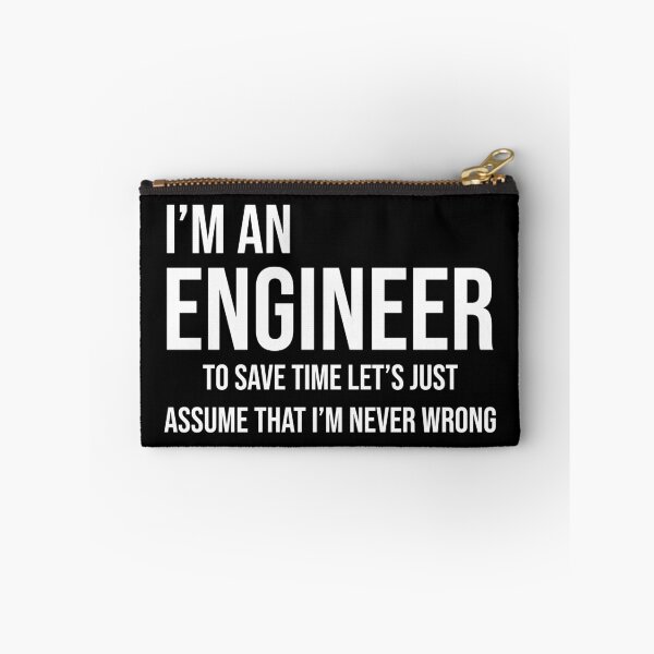 Item preview, I'm an Engineer (White) designed and sold by TheLastStand.