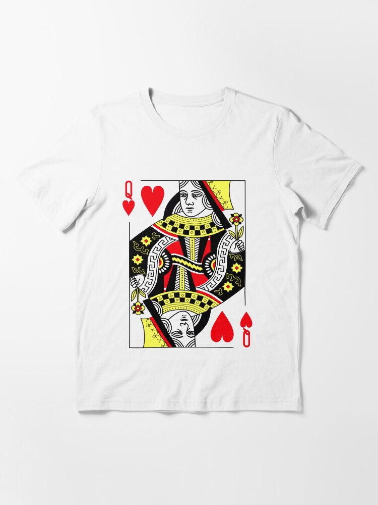 classic fit poker print shirt