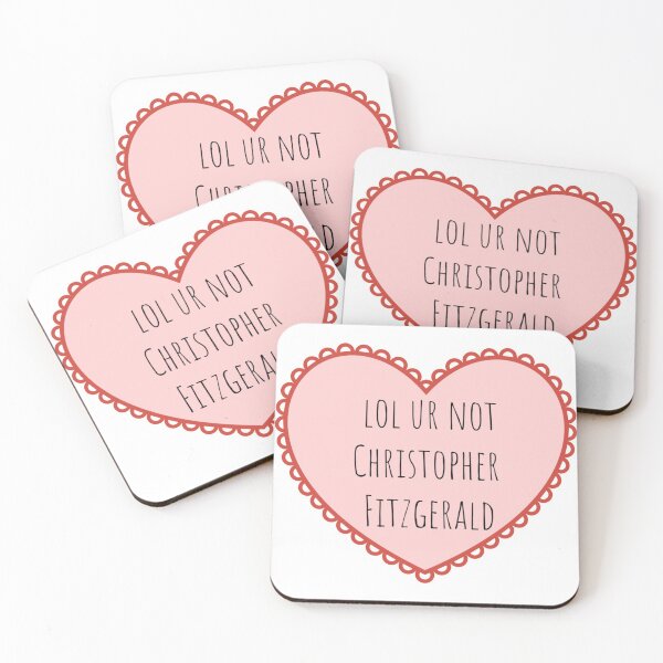 Item preview, lol ur not Christopher Fitzgerald designed and sold by girlyswantbooks.