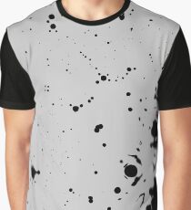 Abstract Blotches Graphic T-Shirt