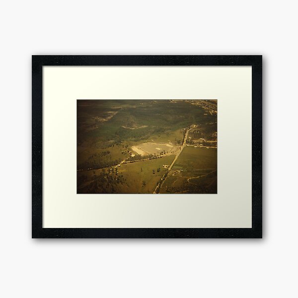 drive in Burleigh 1953 Framed Art Print