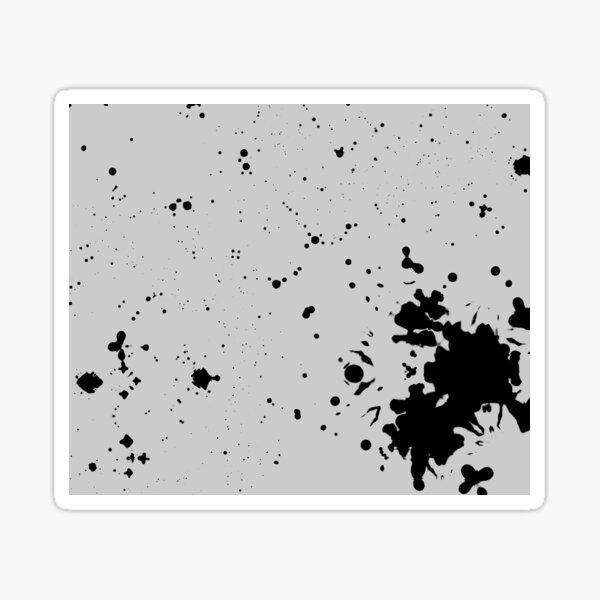 Abstract Blotches Sticker
