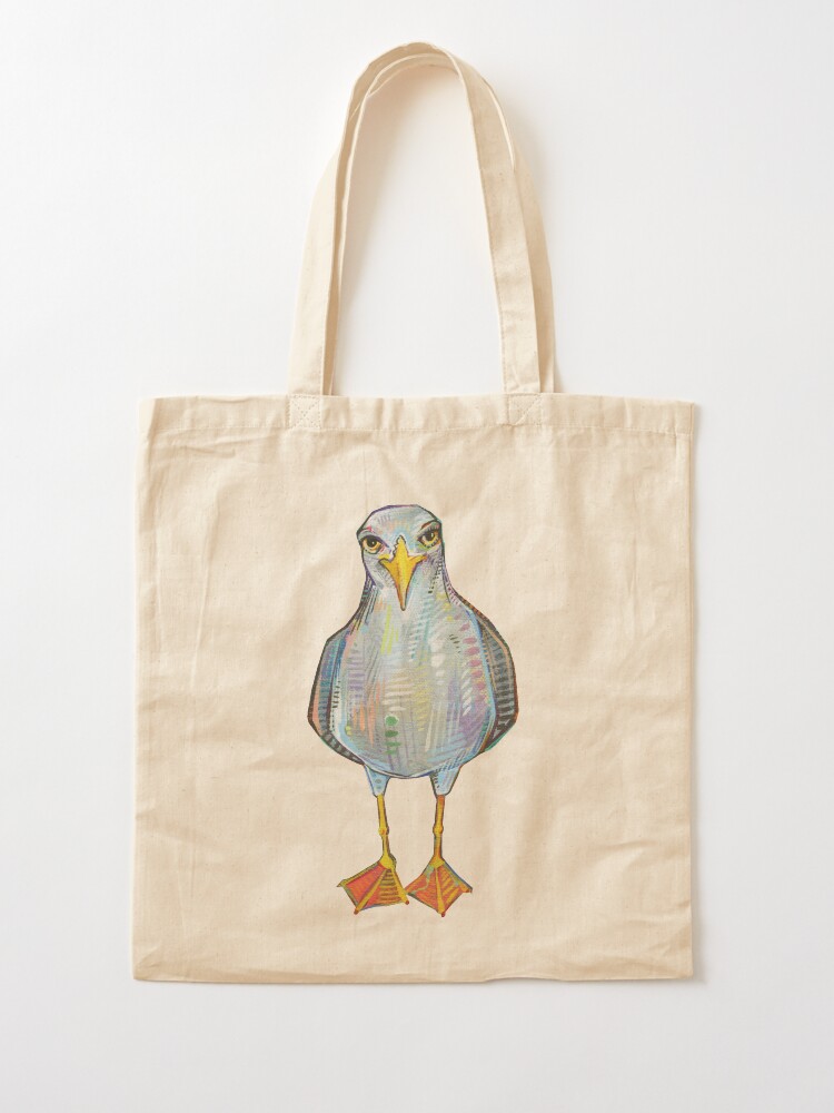 Alternate view of Gull on blank background Tote Bag