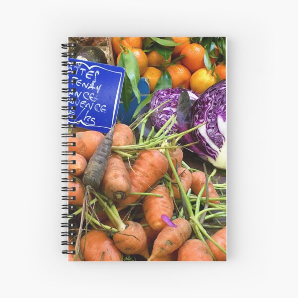 France: At Les Halles de Nimes Spiral Notebook