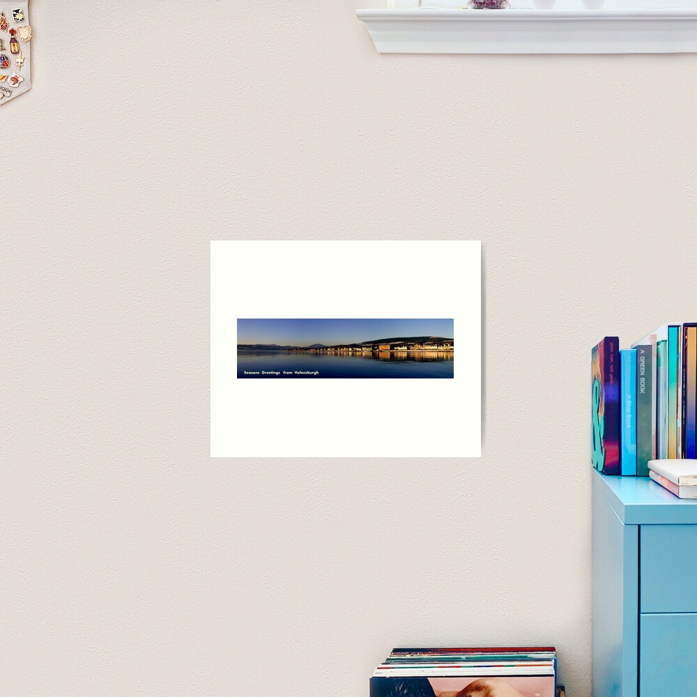 Greetings from Helensburgh Art Print