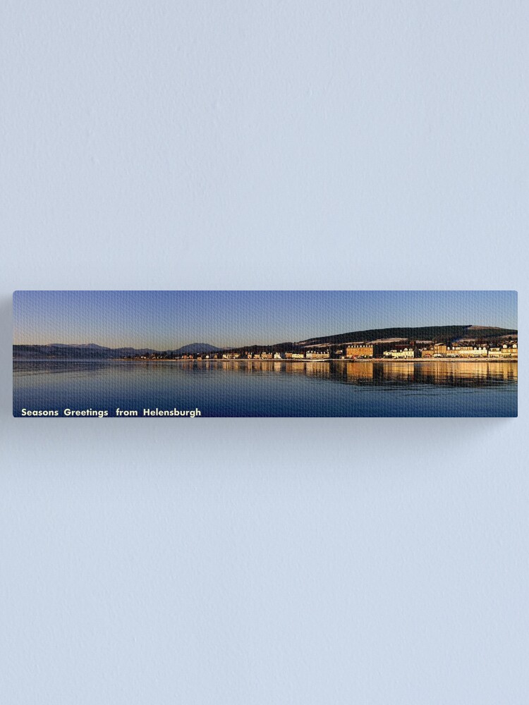 Alternate view of Greetings from Helensburgh Canvas Print