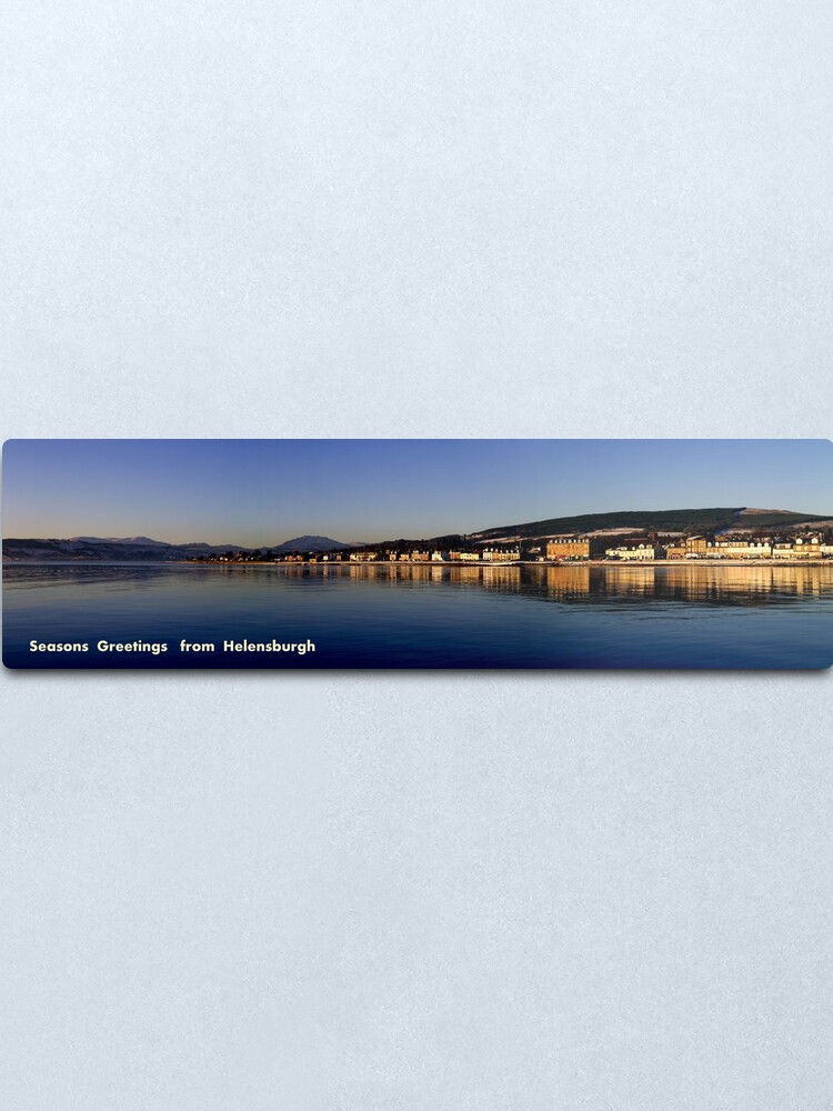 Alternate view of Greetings from Helensburgh Metal Print