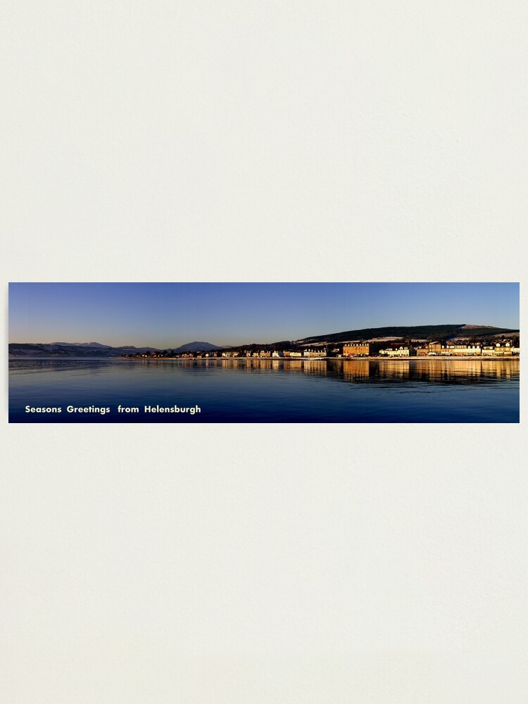 Alternate view of Greetings from Helensburgh Photographic Print
