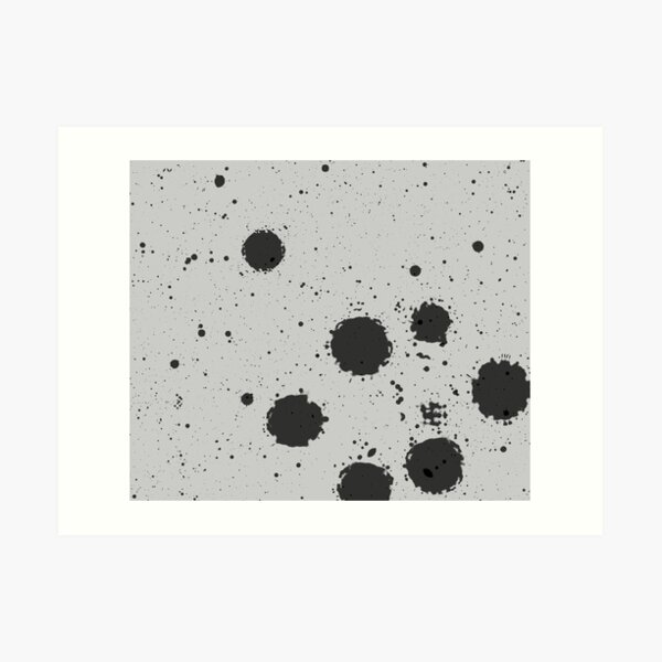 Pun Blotches Art Print
