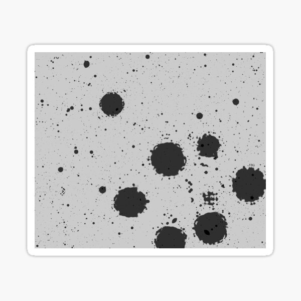 Pun Blotches Sticker